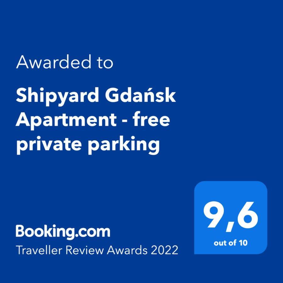 Shipyard Gdansk Apartment - Free Private Parking Eksteriør billede